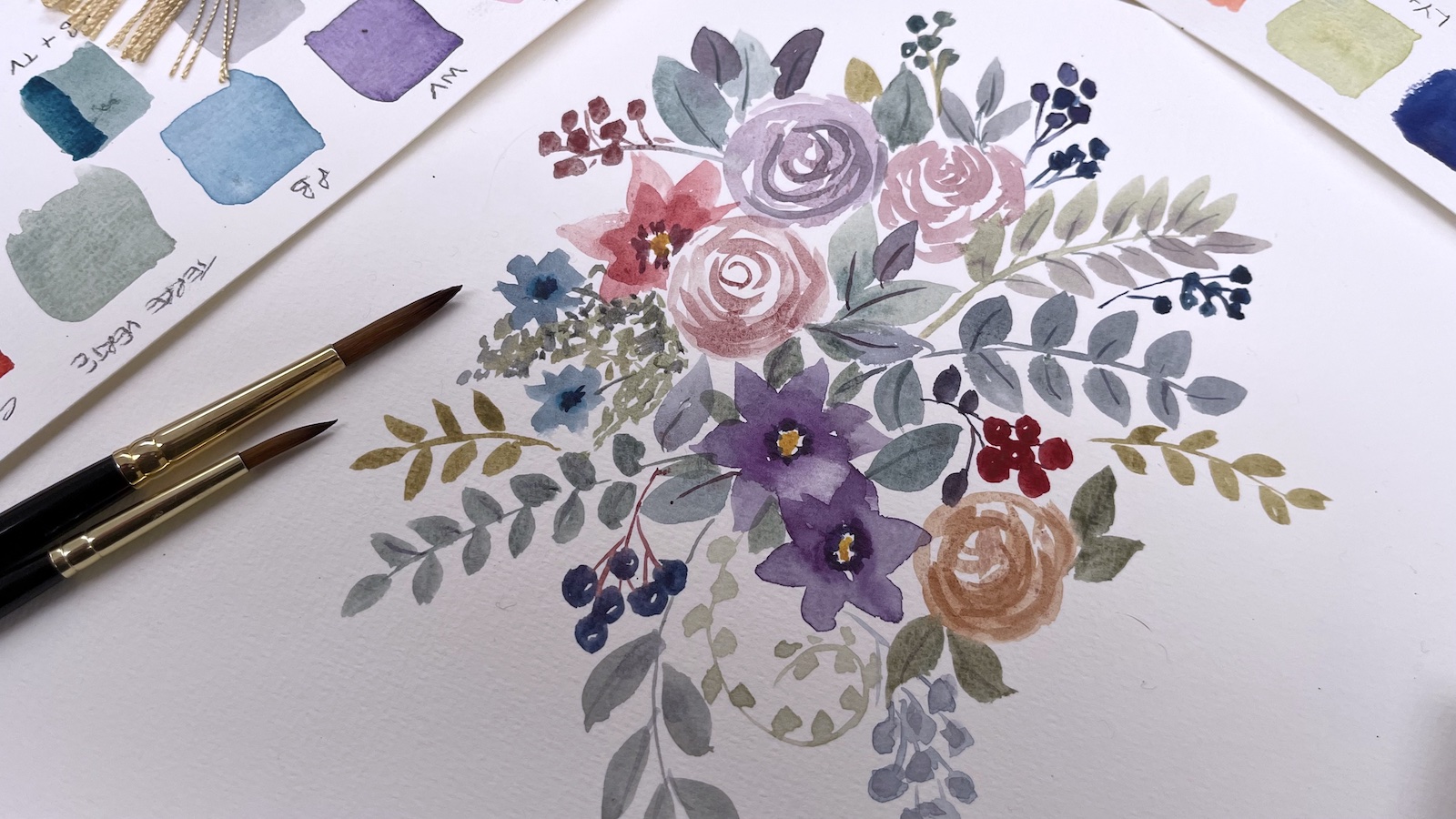 Annie Shirt | Winter Bouquet