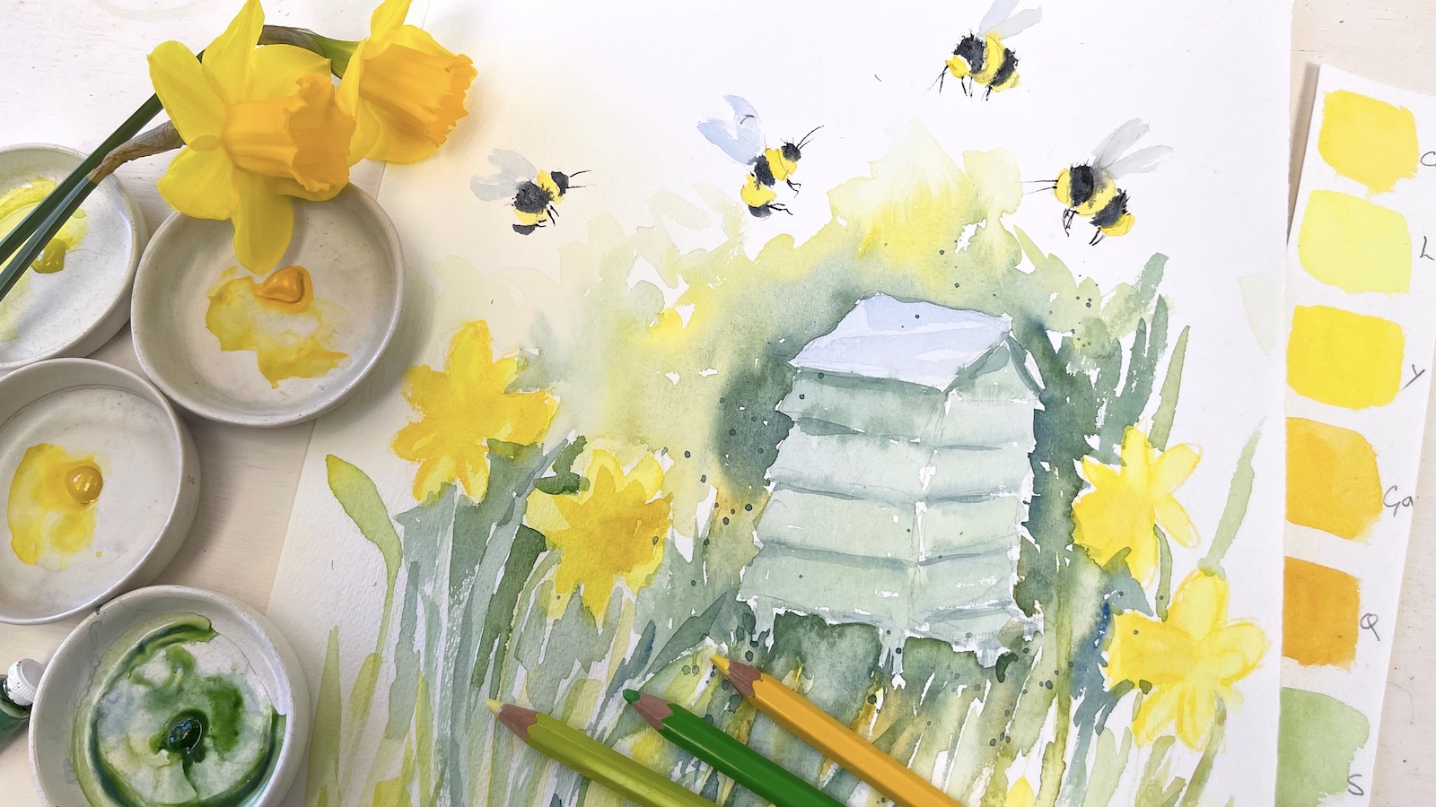Loose Watercolor Florals: Easy Painting Tutorial for Beginners