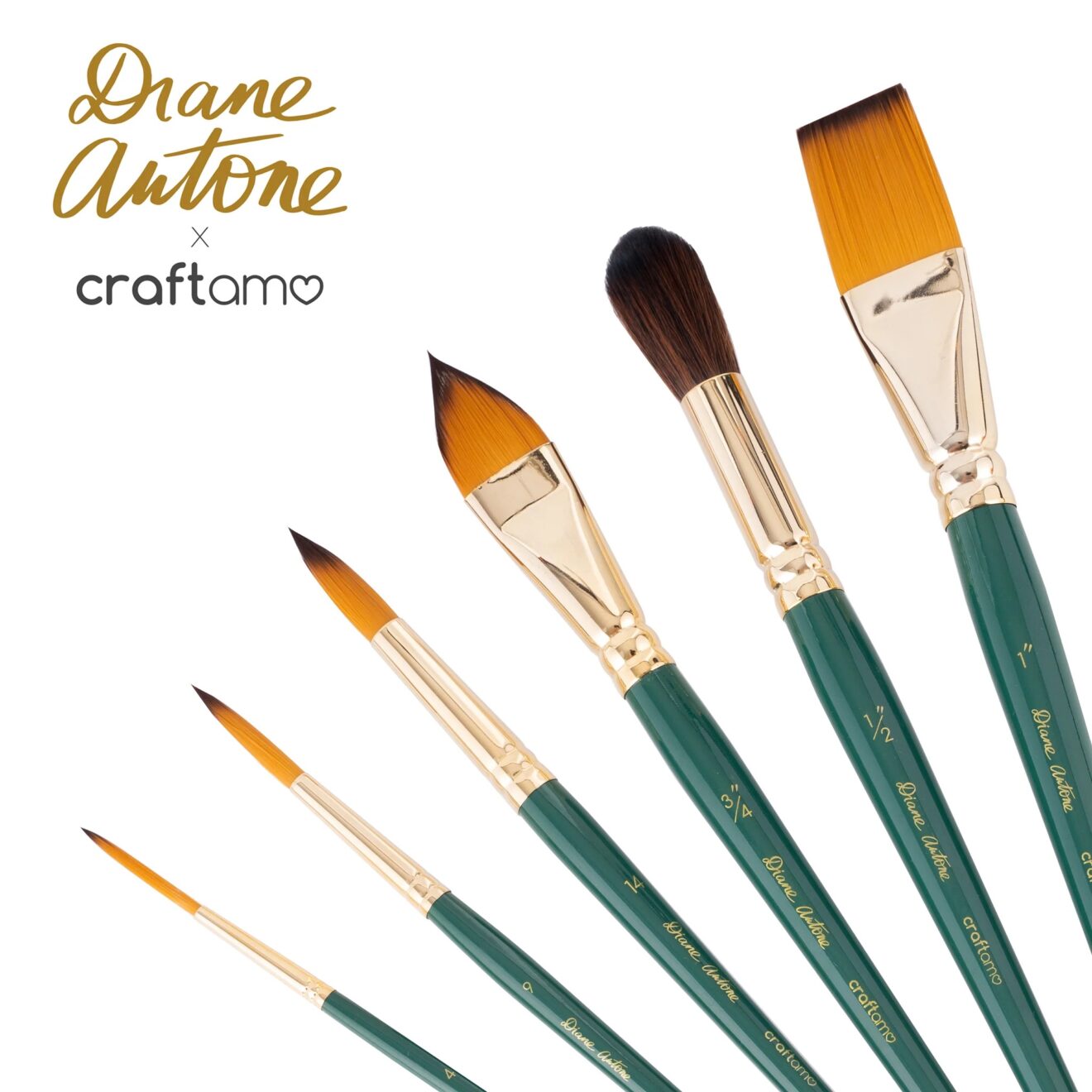 Diane Antone x Craftamo Brush Set - Second Issue